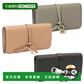 ALPHABET WALLET WITH 日本直邮Chloe FLAP 双标志饰物对折长钱包