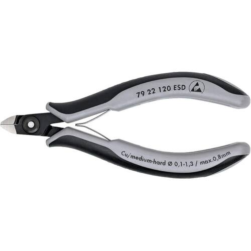 【日本直邮】KNIPEX 7922-120ESD电子切割钳