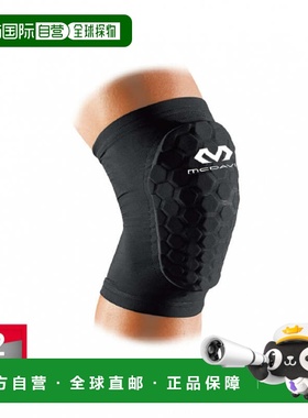 日本直邮McDavid HEX 膝用护具 1个装 [M6441L] 黑色 护膝
