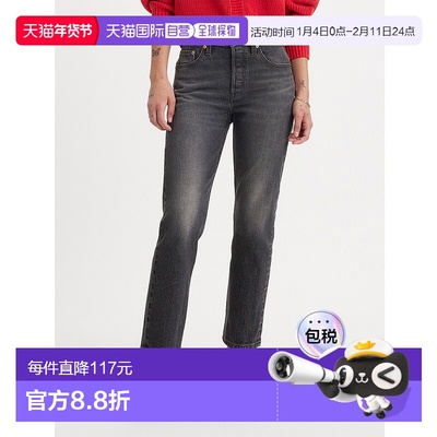 1h可退 日本直邮Levi's 女士501 CROP直筒牛仔裤 362000304李维斯
