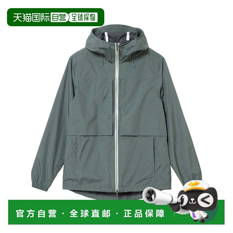 日本直邮AIGLE 防水雨衣 深绿色外套风衣夹克图片