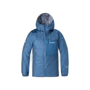 日本直邮日潮 MontBell 级干爽峰顶外壳夹克 女款衣服雨衣拉链