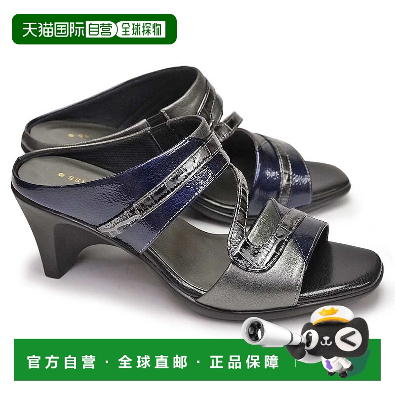 日本直邮Dona Miss 鞋穆勒 329 女士凉鞋皮革高跟鞋 Dona Miss