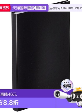 【日本直邮】Licht Love 透明平底书 A4 40 口袋黑色 N5063-24