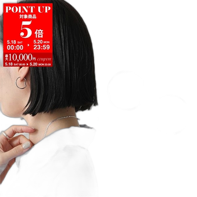 日本直邮MARIA BLACK 玛丽亚黑色圈形耳环 Copenhagen 20 Hoop Co