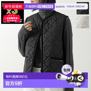 日本直邮LAVENHAM COCOON THORNHAM 绗缝背心LV10125女士无领菱形