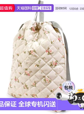 【日本直邮】CCS防水抽绳背包 小花束满版户外双肩包 NM501700