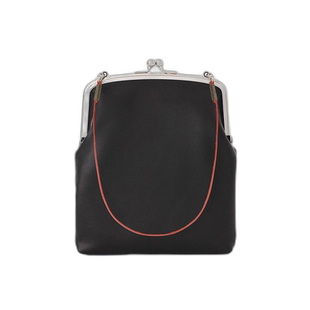 日本直邮日潮 SouSou真皮扣式小拎包钱包6310027牛皮