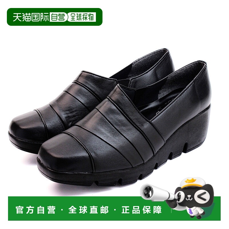 日本直邮First Contact 女士高跟鞋舒适防水日本制造坡跟鞋底舒适