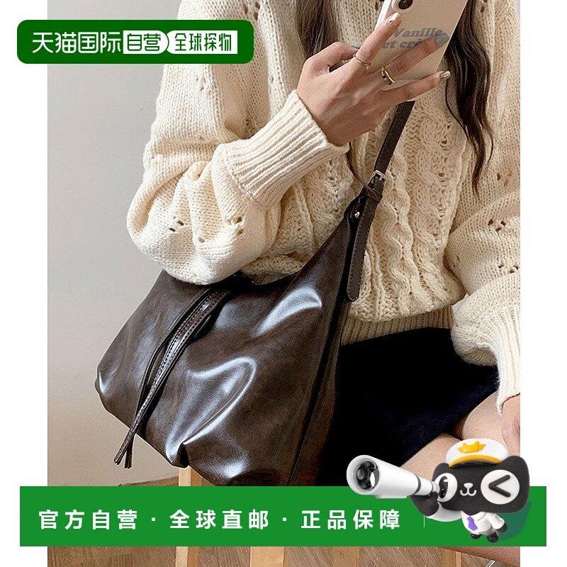 日本直邮florge 轻量2WAY皮革触感长款单肩包 FL8218AW010300