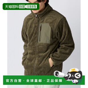 保暖抓绒半拉链外套 Pacific男女同款 立领 日本直邮Ocean 1h可退