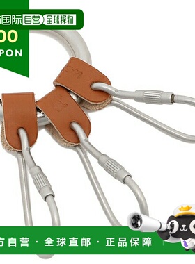 日本直邮IL BISONTE 钥匙扣棕色男女款 SKH002 CA101