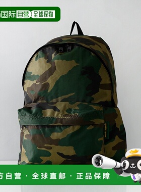 日本直邮Herve Chapelier 背包 978W 日用背包 尼龙 迷彩图案 简