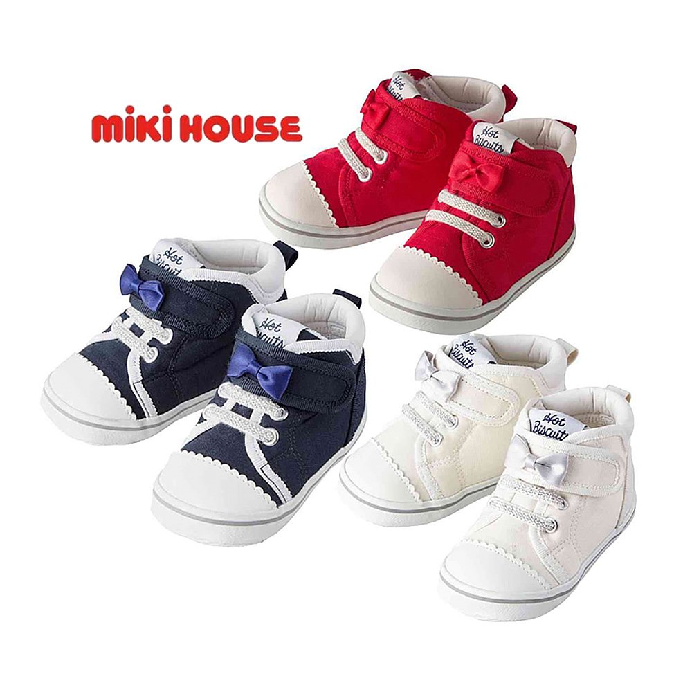 日本直邮日潮 MIKIHOUSE蝴蝶结可爱婴儿鞋童鞋一 制二段宝宝中国