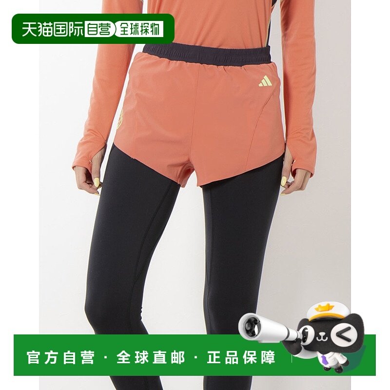 日本直邮阿迪达斯女款 EKIDEN SHORT 田径/跑步短裤/半裤 IU0706