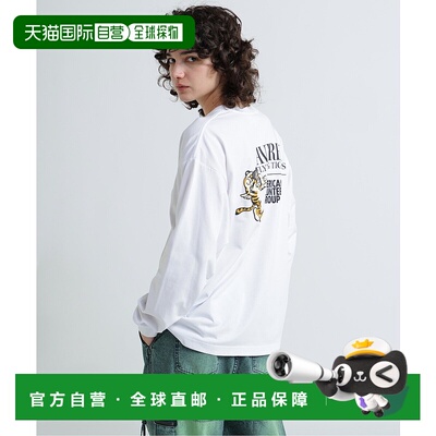 1h可退 日本直邮AVIREX 女装 OVERSIZED 飞虎队印花T恤 783523060