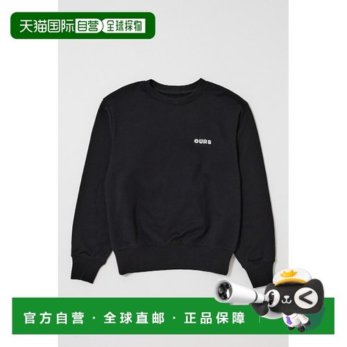 1h可退 日本直邮PROJECT U 女装 联名刺绣宽松半拉链卫衣 010IAD9