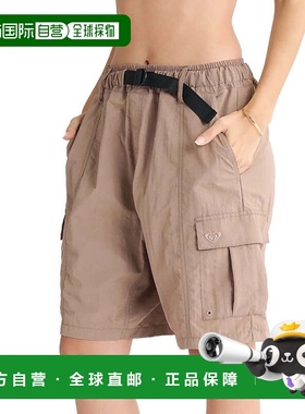 日本直邮ROXY 水陆两用女士半裤式泳衣 [25SPRBS251019BRN] 啡色