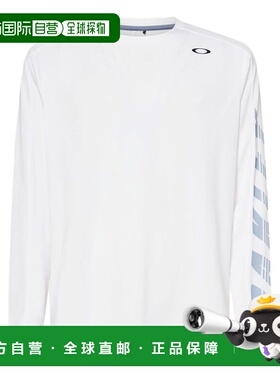 日潮跑腿OAKLEY欧克利 男款 SLANT 徽标印花长袖网球T恤 12.0