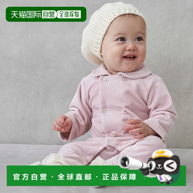 日本直邮Petit Main 双扣领连体裤