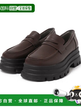 1h可退 日本直邮WEGO 女士厚底乐福鞋 LG25SS04G0018一脚蹬松糕鞋