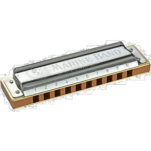 【日本直邮】HOHNER 口琴 Marine Band 1896/B 降号 Marine Band