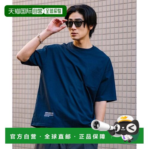 日本直邮WILD THINGS 男装 联名款多图案口袋T恤 1227319600015