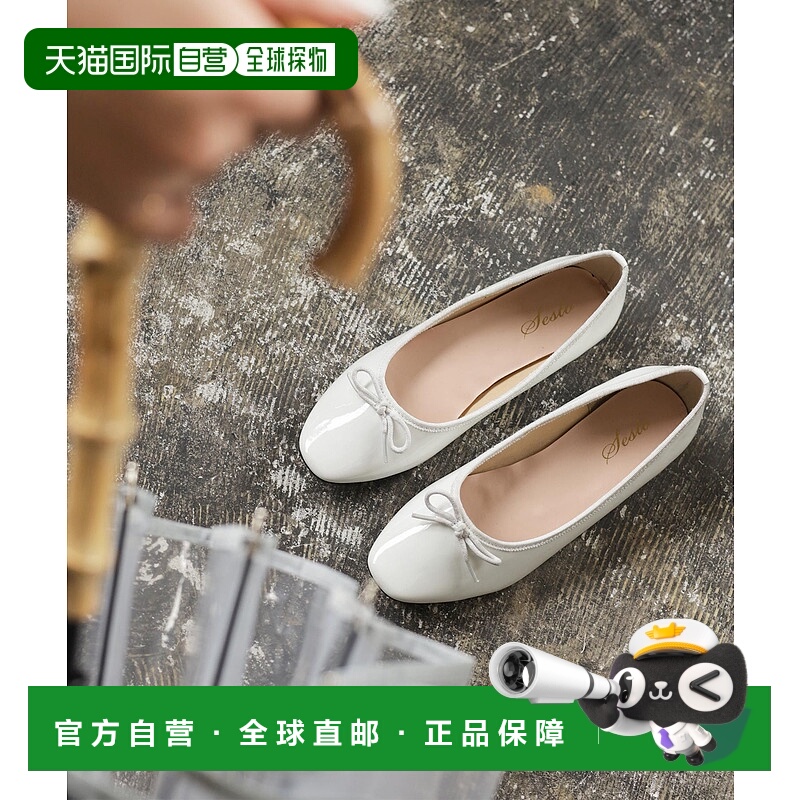 【日本直邮】セスト SESTO 生活防水！晴雨兼用バレエシューズ （