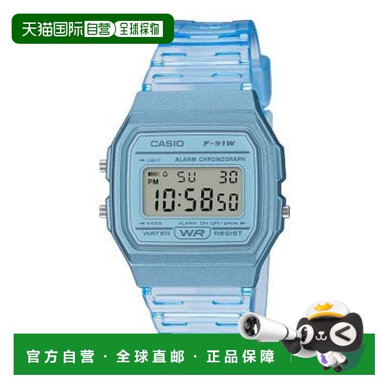 日本直邮卡西欧CASIO手表 F-91WS-2JH