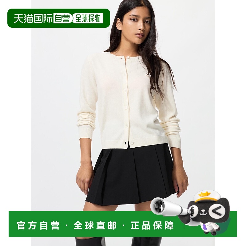 日本直邮UNIQLO女款针织衫479672-01优衣库羊绒