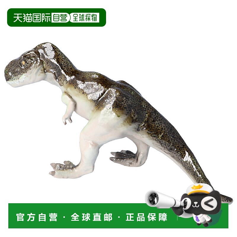 日本直邮Naohito Tabata 设计的九谷烧霸王龙泡桐木盒装恐龙雕像