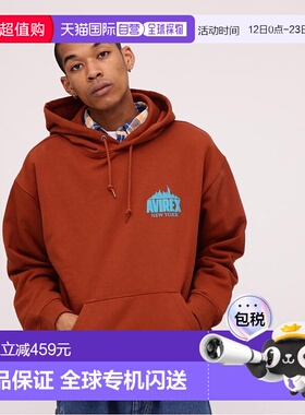 日本直邮AVIREX NEW YORK CITY ESCAPE PULLOVER HOODIE [AV1129E