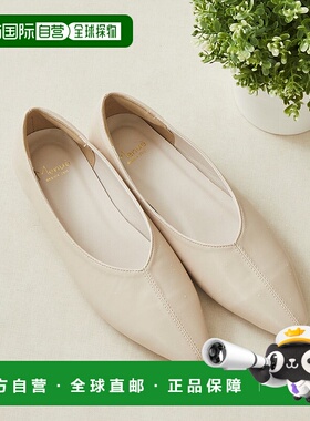 日本直邮Menue 方形头雨鞋平底鞋 ME8623BW01936单鞋一脚蹬