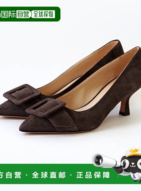 日本直邮FABIO RUSCONI 2WAY 图案尖头女鞋 [FA933BW20996] 米色