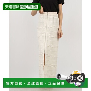 包臀裙 象牙色 日本直邮GeeRA 拉链设计多功能剪裁半身裙