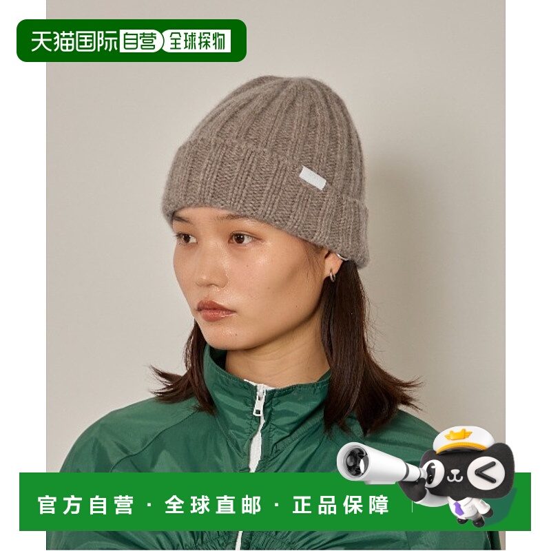 1h可退 日本直邮arth 男女同款羊绒重磅罗纹针织帽 无骨缝制舒适