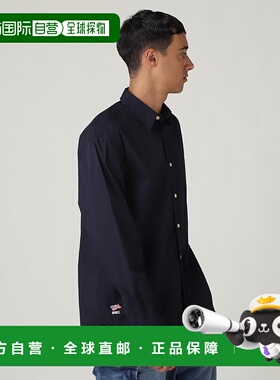 日本直邮AVIREX BASIC BROAD L/S SHIRT 长袖衬衫 [AV1129EM01817