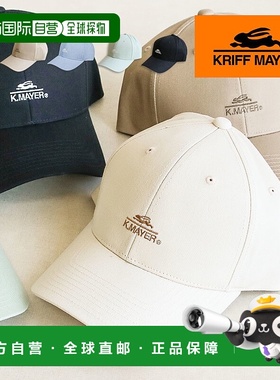 日本直邮KRIFF MAYER 男士帽子斜纹帽美式休闲时尚防紫外线女士小