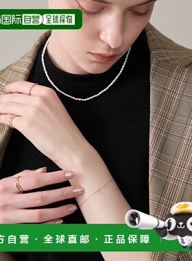 1h可退 日本直邮NOJESS 女士 K10白托帕石手链 简约日常设计 3025