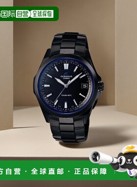 【日本直邮】卡西欧OCEANUS 手表收音机太阳能OCWS100B1AJF黑色