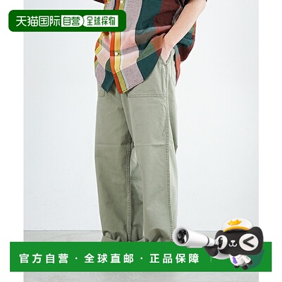 日本直邮orSlow 男女通用人字纹夏季裤[01-5103-16]新款