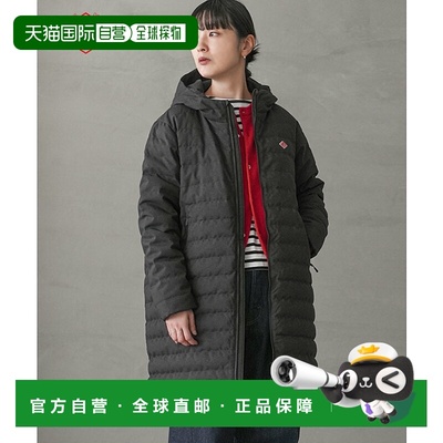 日本直邮DANTON 女士仿羊毛涤纶中长款连帽大衣 [DT-A0190PWL]
