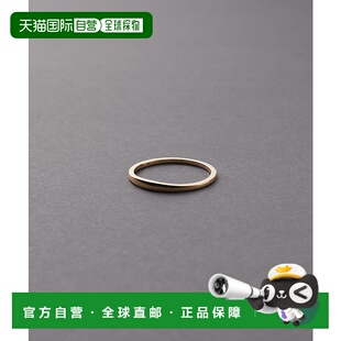 1h可退 日本直邮COCOSHNIK 女士K10黄金马眼形纤细戒指 767612399