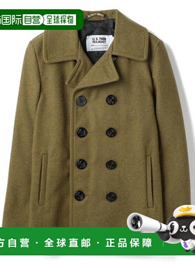 1h可退 日本直邮官方授权 SCHOTT 753美式羊毛大衣 24盎司
