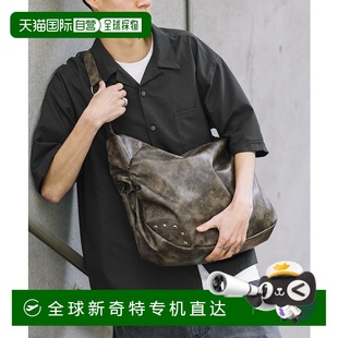 铆钉装 STORE 男士 10632489 饰圆形单肩包 日本直邮FREAK 1h可退