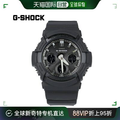 日潮跑腿CASIO卡西欧G-SHOCK GAW-100B-1A无线电动太阳能