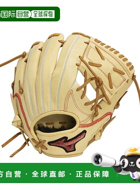 日本直邮 Mizuno 少年软式棒球通用手套 WILLDRIVE RED U-Plus 1A