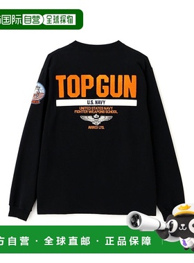 日本直邮AVIREX 长袖T恤 Top Gun [AV1129EM018389] 上衣