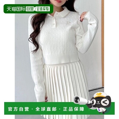 1h可退 日本直邮MERCURYDUO 女装 U.S. POLO ASSN.联名 配色线针