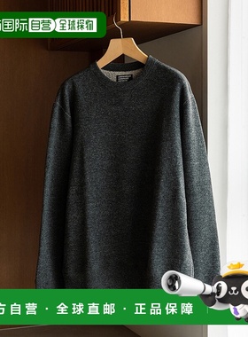 1h可退 日本直邮LOOPWHEELER for LOWERCASE 男士宽松羊毛混纺卫